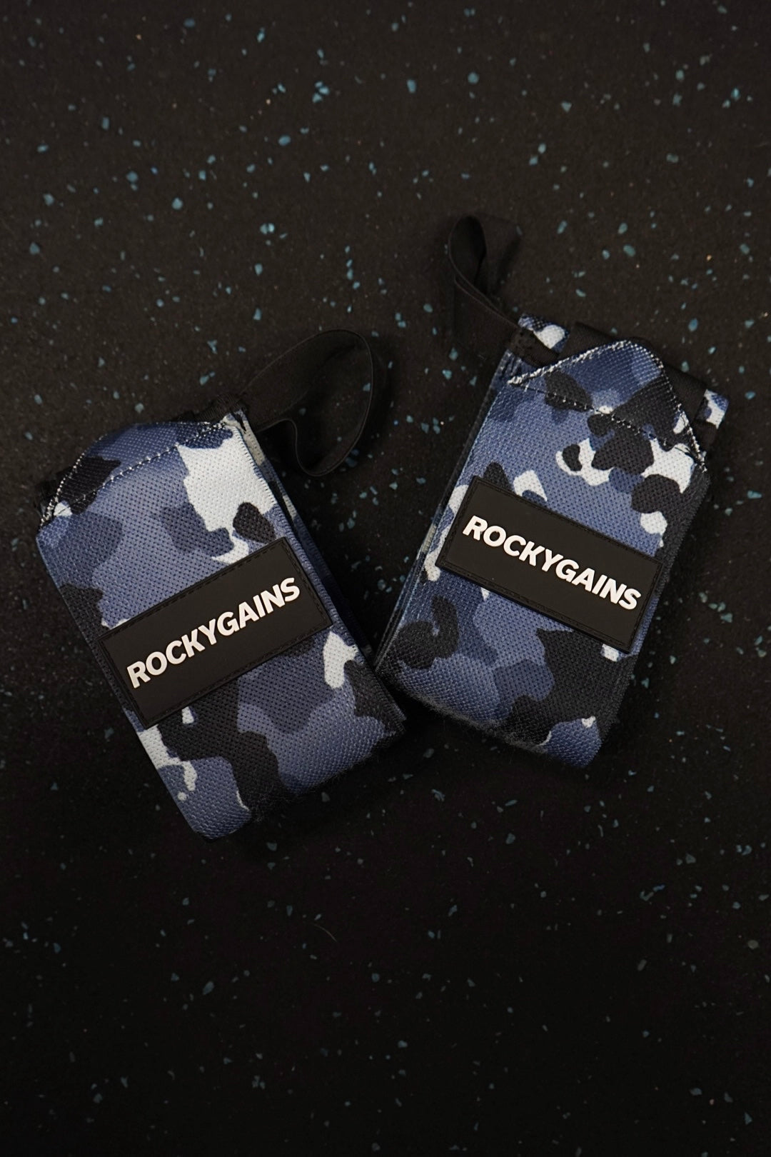 Wrist Wraps - Blue Camo