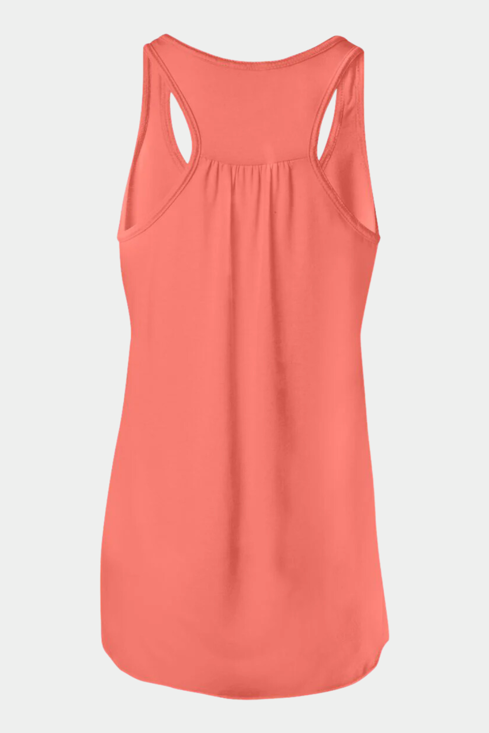 Flowy Racerback Tank - Coral