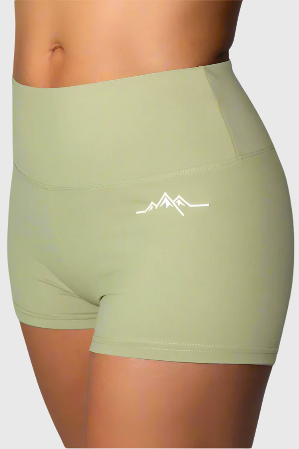 Booty Scrunch Shorts - Green