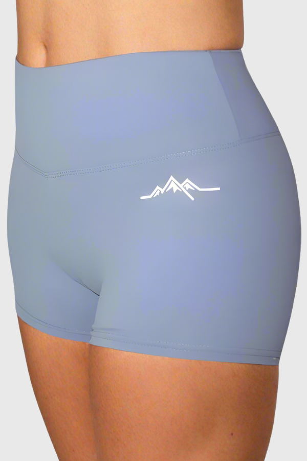 Booty Scrunch Shorts - Gray