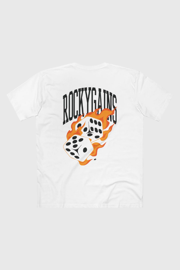 Will Over Luck - Graphic T-Shirt | White