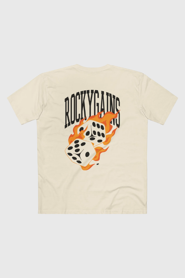 Will Over Luck - Graphic T-Shirt | Natural