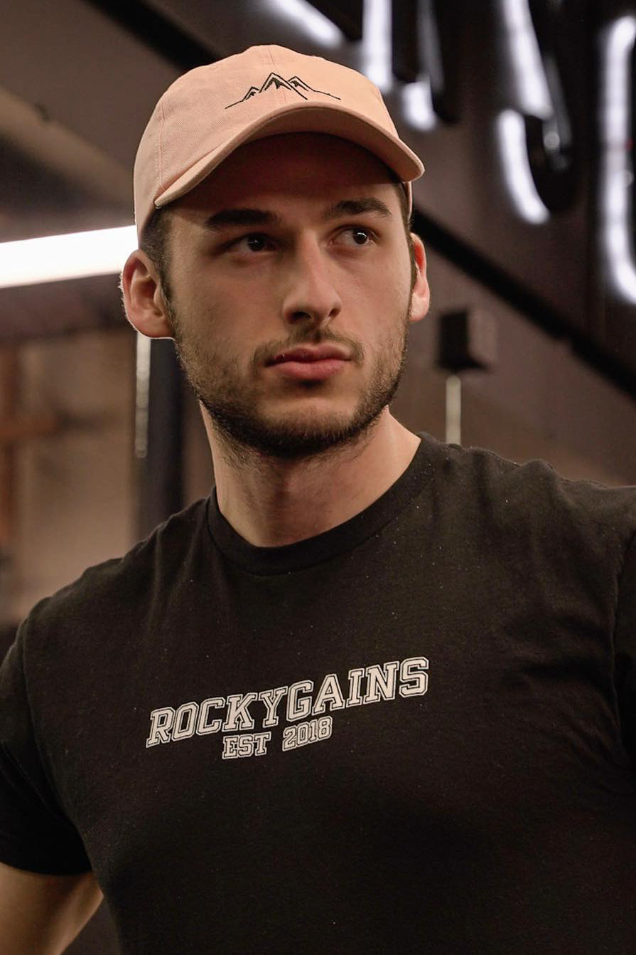 RockyGains Hat - Light Pink