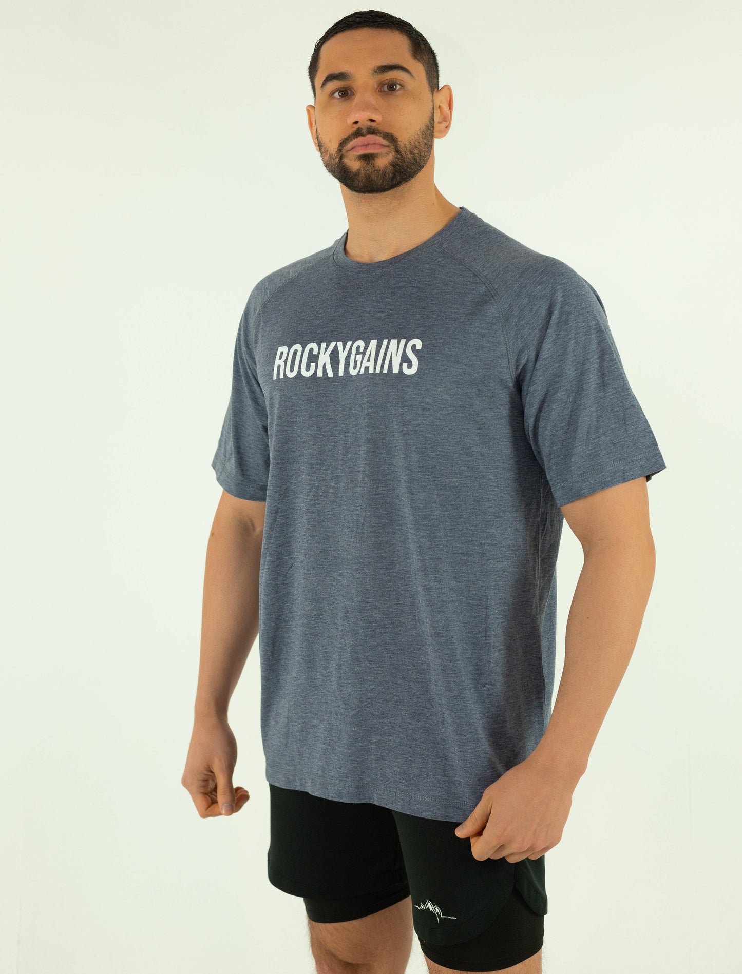 Raglan Performance Shirt - Stormcloud - RockyGains