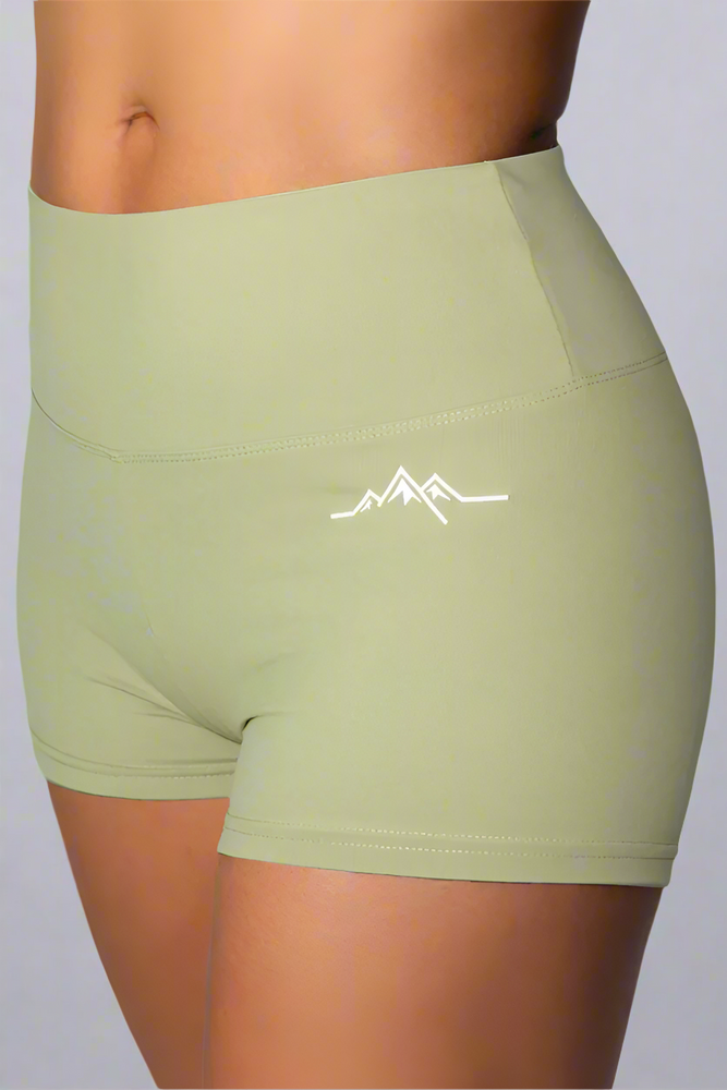 Booty Scrunch Shorts - Green