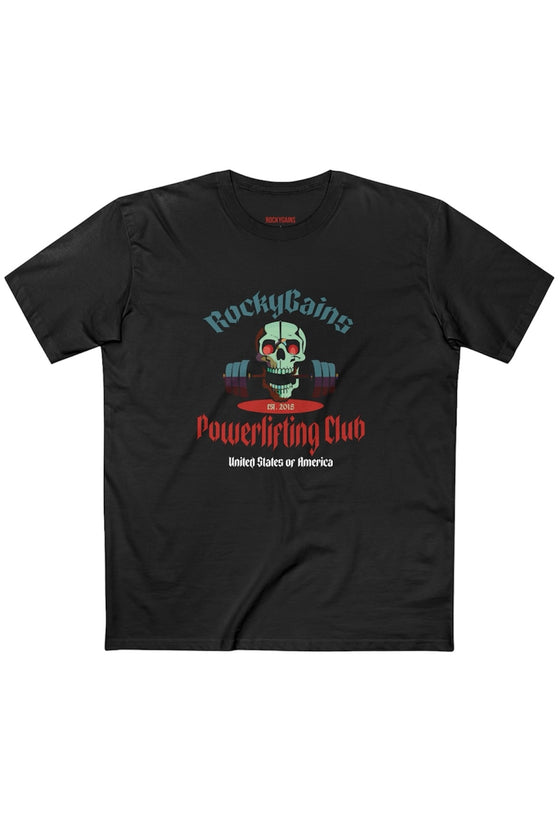 RockyGains "Garnet Grove" Powerlifting Club - T-shirt