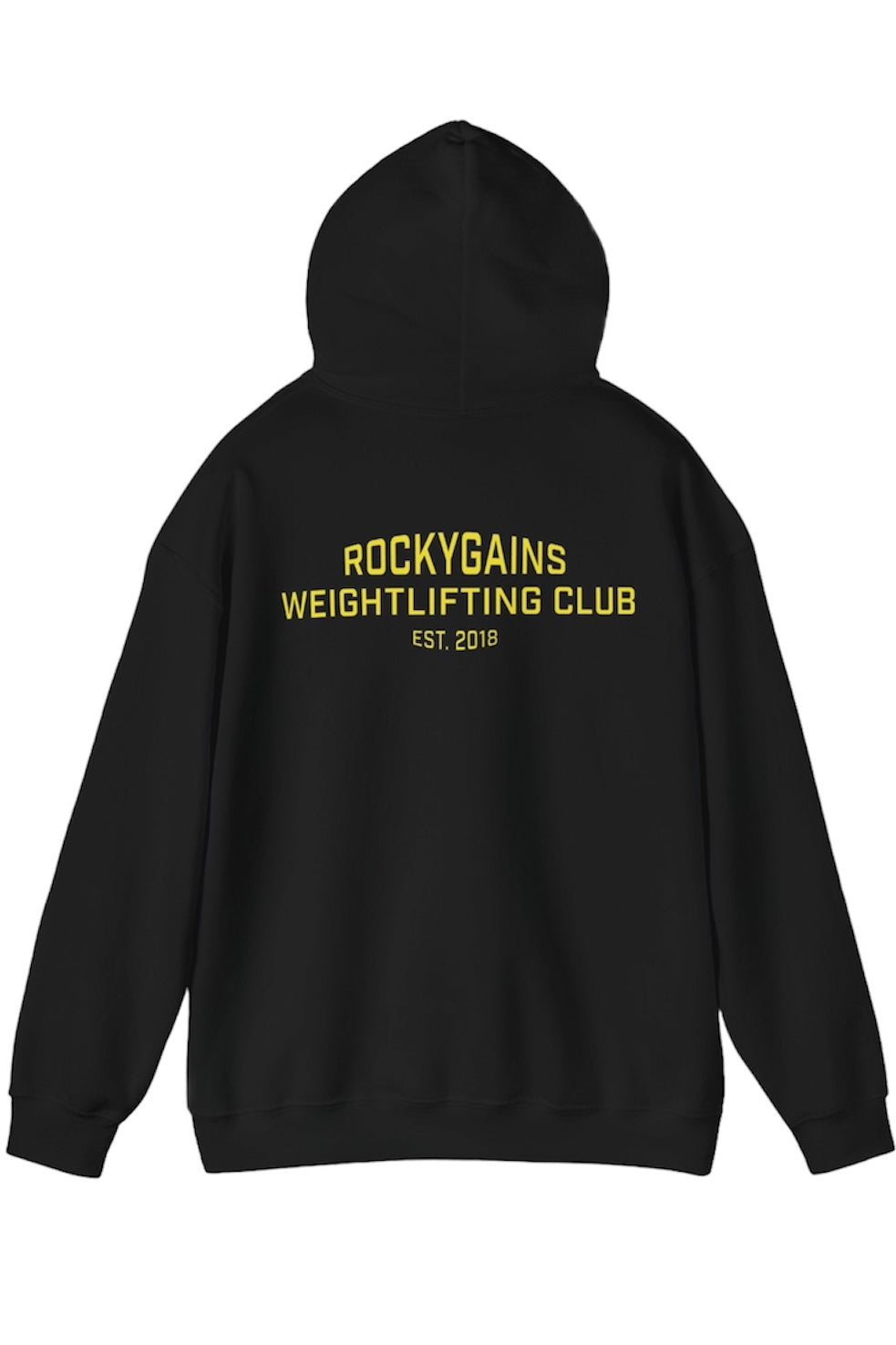 "Weightlifting Club" Heavy-Blend Hoodie - Black