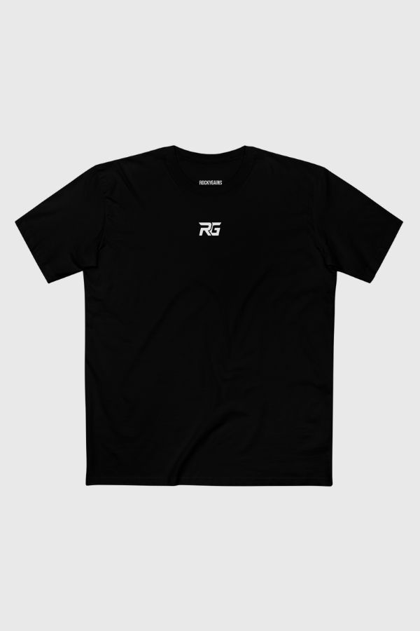 Minimal RG Tee - Black | Comfortable Everyday Wear