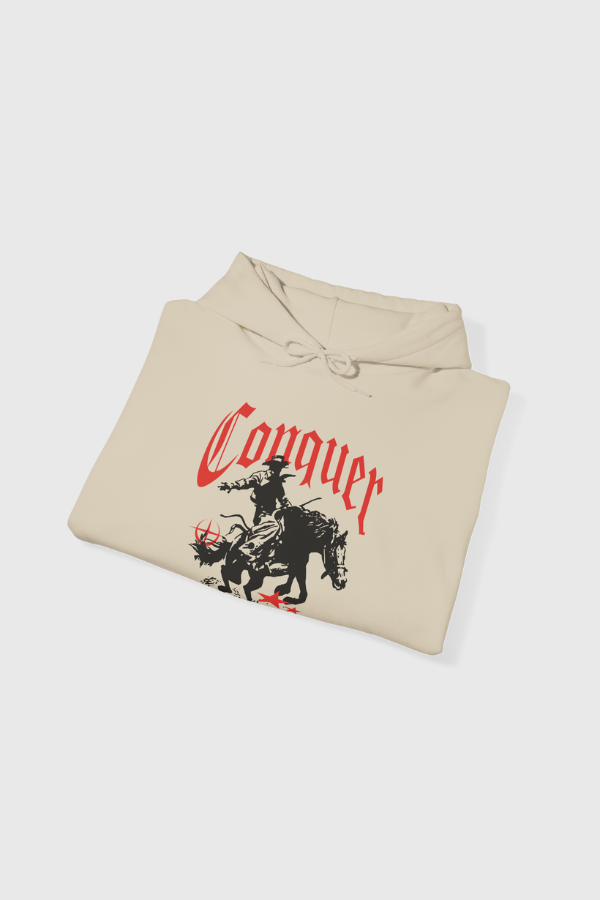 
                  
                    Conquer - Sand | Heavy-Blend Hoodie
                  
                