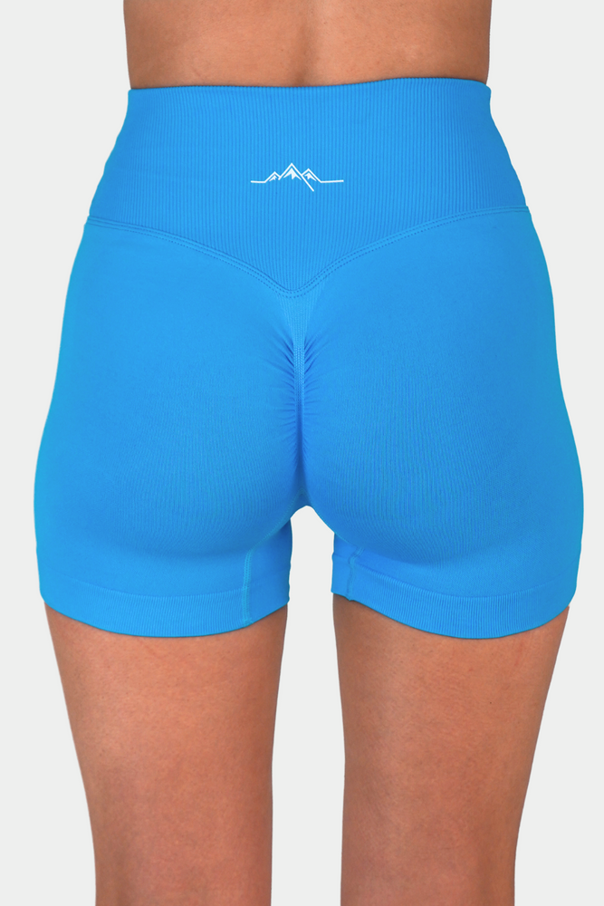 
                  
                    Aero V-Band Scrunch Shorts - Deep Sky Blue
                  
                