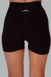 Aero V-Band Scrunch Shorts - Black