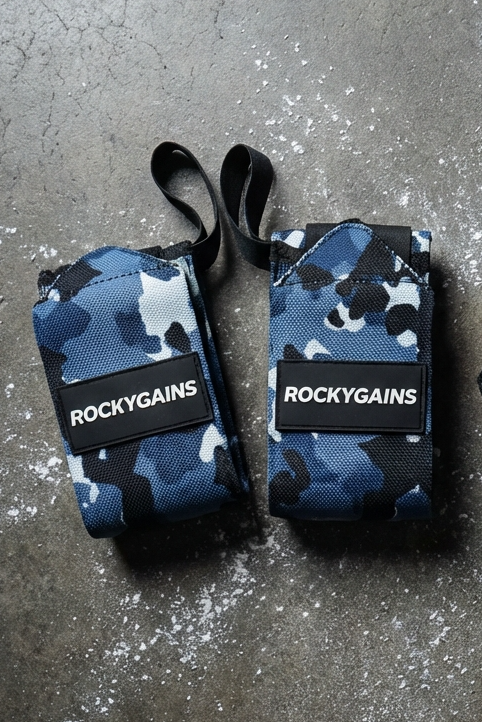 Wrist Wraps - Adjustable Support for Weightlifting, CrossFit and Powerlifting