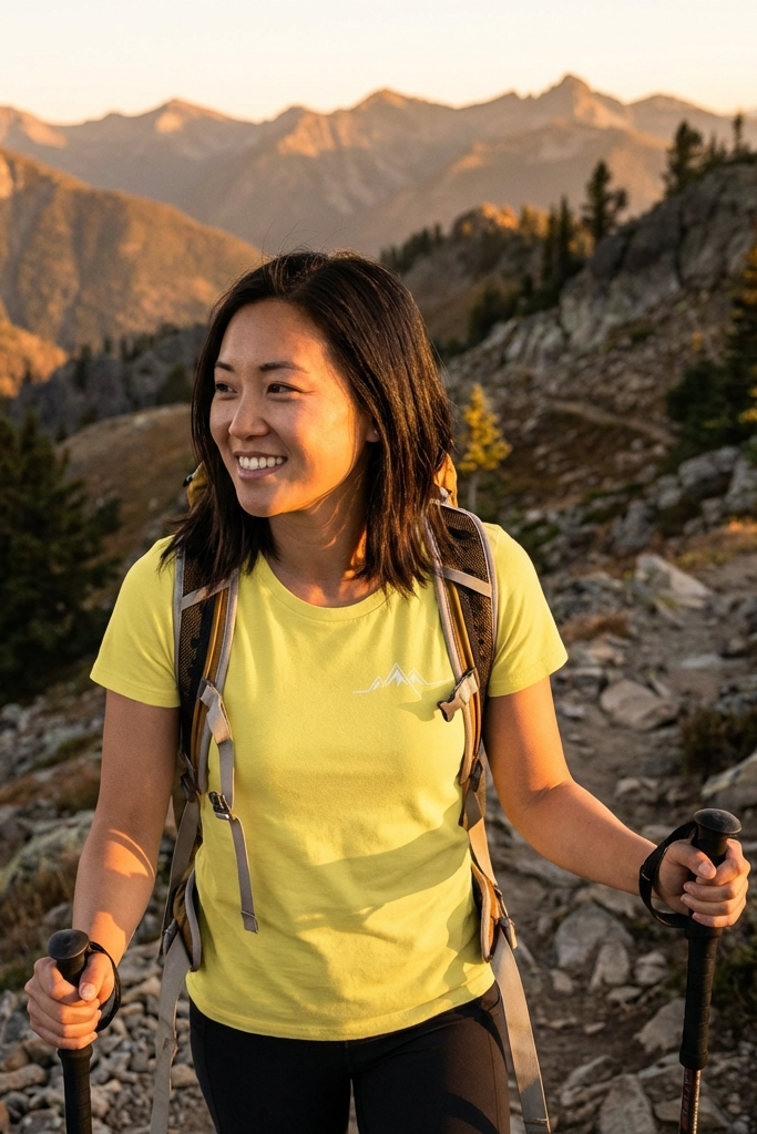 Fitted Signature Tee - Classic Slim Fit Short Sleeve Essential Top for Everyday Wear