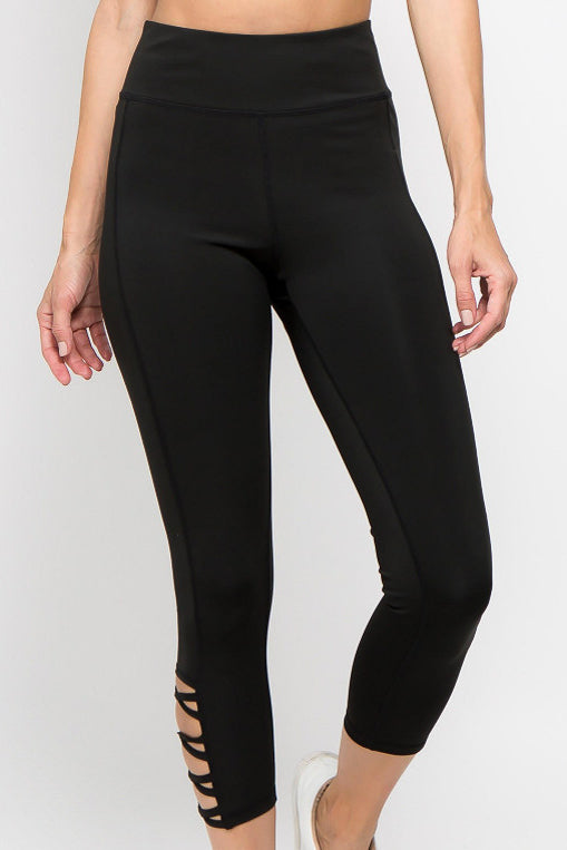 Lattice Ankle Leggings