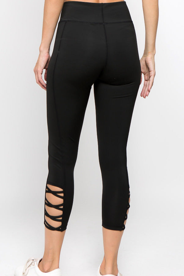 
                  
                    Lattice Ankle Leggings
                  
                