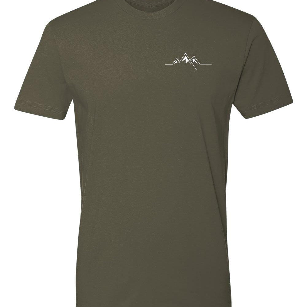 Signature Tee - Military Green - RockyGains