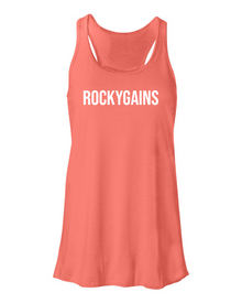  Flowy Racerback Tank - Coral - RockyGains