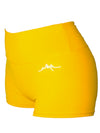Booty Scrunch Shorts - Yellow