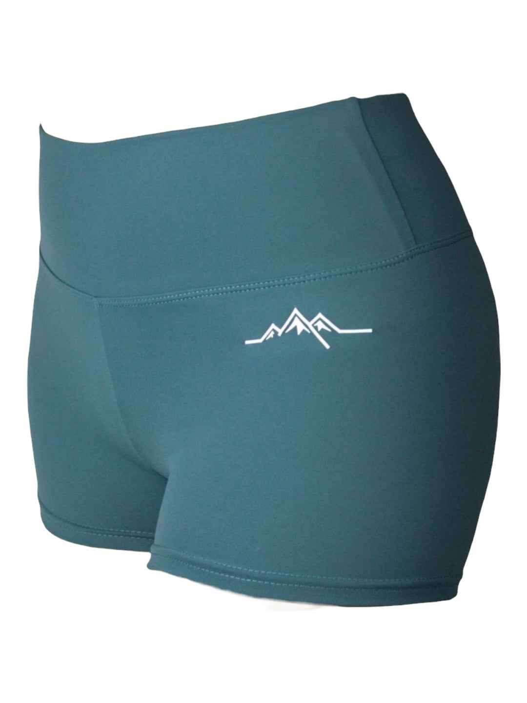 Booty Scrunch Shorts - Teal Blue